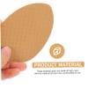 SAFIGLE 16pcs Non-Slip Foot Pads Wear-Resistant Forefoot Pads Professional Foot Cushions for Shoe Insoles Men Support Cushion Shoe Sole Protector view 2
