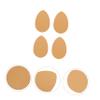 SAFIGLE 16pcs Non-Slip Foot Pads Wear-Resistant Forefoot Pads Professional Foot Cushions for Shoe Insoles Men Support Cushion Shoe Sole Protector view 4