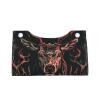 Deer with Crown Tissue Box Cover, PVC Leather Tissue Box Holder, Stylish Tissue Box Organizer for Home, Car, Hotel, Office view 2