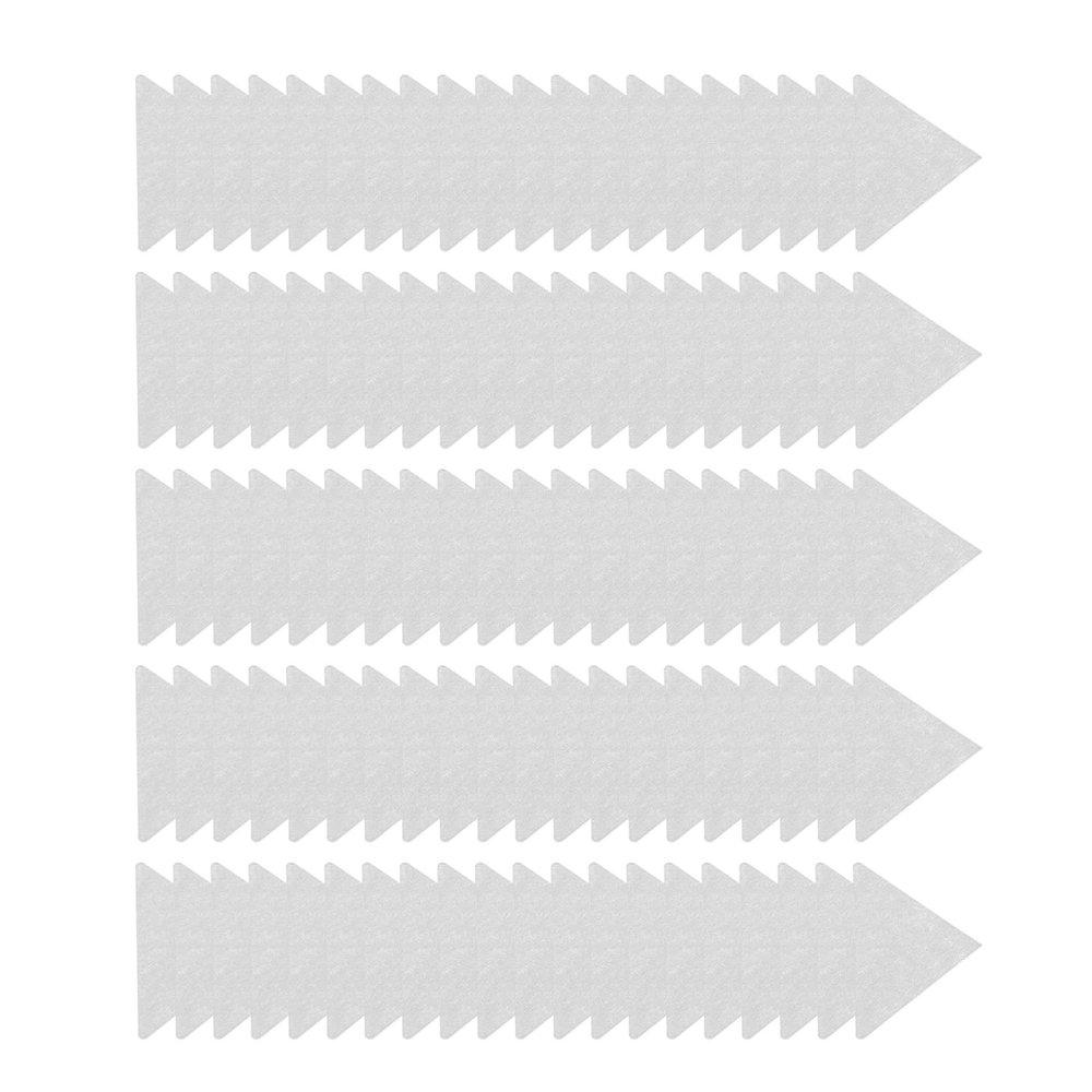 100PCS Self Adhesive Collar Support Sticker, No Collar Stays Shaper with Adhesive Backing for Home or Office Use
