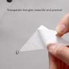 100PCS Self Adhesive Collar Support Sticker, No Collar Stays Shaper with Adhesive Backing for Home or Office Use view 2
