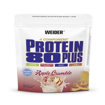 Weider Protein 80 Plus (500g) Apple Crumble - Proteins - Protein Blend