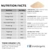 Trend Organic Psyllium Husk Whole, 250g - Soluble Fibre Rich Superfood Ideal for Baking and Cooking | Certified Organic, Vegan, Non-GMO, No Additives or Preservatives |Raw | Resealable Bag view 2