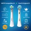 HNTR Compatible Oral-B iO Replacement Heads | 4 Pack | Budget iO Toothbrush Head for Series 310 Replacements for Light Brushing | Soft Bristles | Not Original - Basic Functionality view 3