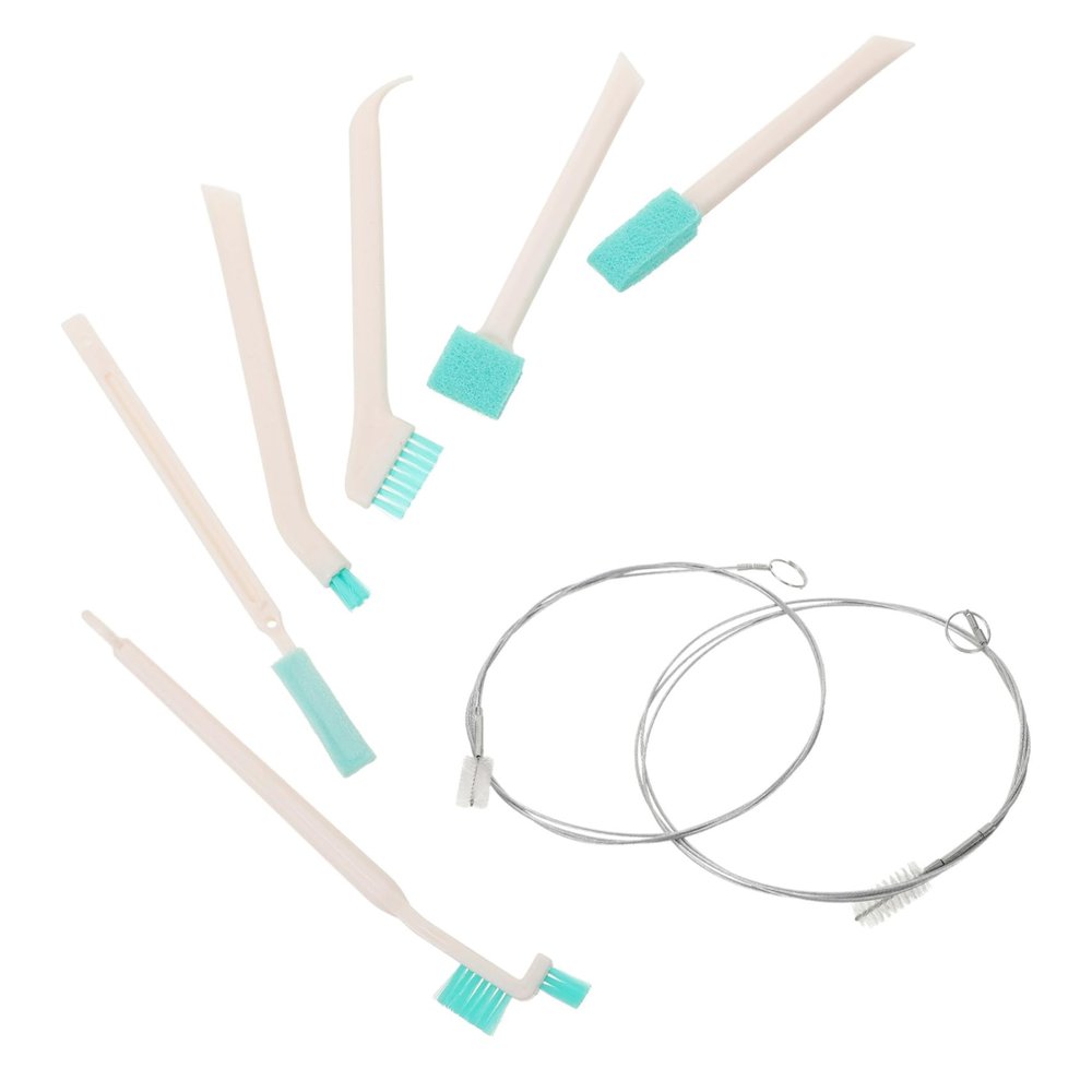 Ice Maker Cleaner Brush Kit with Nylon Drain Brush