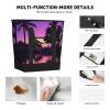 Purple Palm Grove Cooler Bag Grocery Bags Large Freezer Thermal Food Delivery Bag to Keep Frozen Food Cold and Hot Food view 4