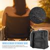 Wheelchair Storage Bag | Water Resistant Wheelchair Bag | Seat-Back Storage Tote | Multi-Purpose Backpack for Wheelchairs and Scooters | Ideal for Manual and Power Wheelchairs view 4