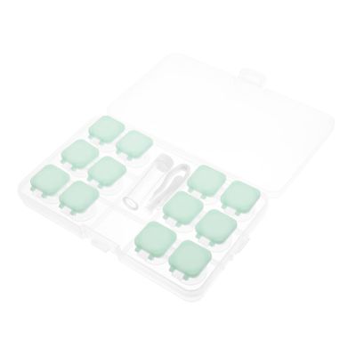 Anneome 2sets Travel Cases Portable Storage Box for Eye Care Pp Material Holder for Men Women