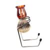 Beatifufu Mens Shaving Brush Holder Safety Stand Brush Rack for Shower Mini Easy to Install view 4