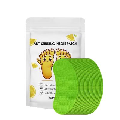 Shoe Odor Remover Patch, Patch for Shoes | Shoe Freshener Odor Removal Patches - 20 Pieces Odor Eliminator for Shoes, Sneaker Odor Remover, Shoe Refresher Patches