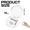 ZJIVQO 10pcs Magnetic Anti Snore Nose Clip Silicone Anti Snore Devices with Box Reusable Anti Snoring Stopper for Removal of Noise While Sleeping Comfortable Sleep Better Breathing view 2