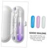 Anneome 3pcs Electric Toothbrush Travel Box Set Portable Toothbrush Protective Case Holder Suitable for Travel and Daily Storage Sturdy Plastic Material view 2