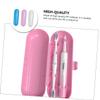 Anneome 3pcs Electric Toothbrush Travel Box Set Portable Toothbrush Protective Case Holder Suitable for Travel and Daily Storage Sturdy Plastic Material view 3