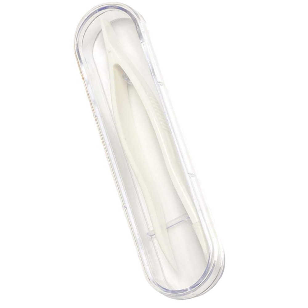 Oversized Contact Lenses Tweezers Lenses Suction Rod Clamp Pliers with Case for On the Go Holidays and Daily Use Travel
