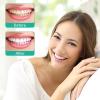 Brigtviee False Teeth Veneers,2 Pairs Clip on Veneers Top and Bottom,Instant Veneers Dentures Set,Veneers Clip pn Top and Bottom to Complete Smile with Temporary Teeth for Women Men view 3