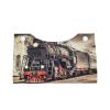 Retro Steam Train Tissue Box Cover, Tissue Box Holder for Tabletop Desk, Decorative Box Covers, Accessories for Home Car Office view 2