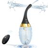 Colon Cleanse Douches for Men - Women Enemas at Home for Constipation Kit with LED Display 5 Speeds, Male Anal Cleansing Douche Female Vagina Perineal Bottle, Portable Enema for Travelling Wash Shower