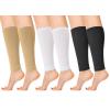 3 Pairs Compression Calf Sleeves (20-30mmHg), Calf Support for Women Calf Compression Socks Footless Compression Socks for Leg Support, Shin Splint, Running, Air Travel, Cycling view 1