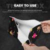 Aliens for Outer Space Tissue Box Cover PVC Leather Facial Tissue Dispenser Box Holder for Dresser Bathroom Decorative view 3
