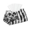 Skull Facial Tissue Holder Tissue Box Cover, Tissue Box Holder for Bathroom, Desks, Car, Vanity, Night Stands view 1