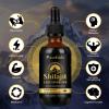60ML Shilajit Liquid Drops, High Strength Himilayan Shalajit Resin, 100% Pure Shilajit with Fulvic Acid and Minerals, Strength & Stamina Booster for Men and Women view 2