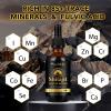 60ML Shilajit Liquid Drops, High Strength Himilayan Shalajit Resin, 100% Pure Shilajit with Fulvic Acid and Minerals, Strength & Stamina Booster for Men and Women view 3