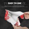 Cat Couple Heart Tissue Box Cover PVC Leather Facial Tissue Dispenser Box Holder for Dresser Bathroom Decorative view 3
