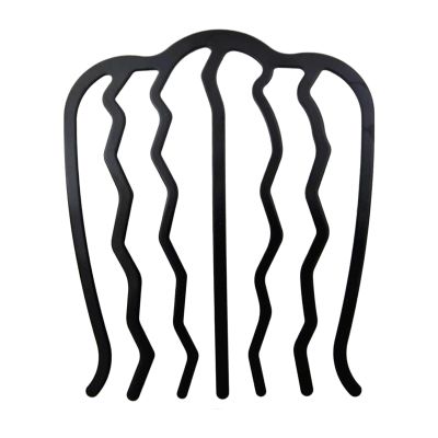 French Twist Comb - Hair Accessories, Portable Hair , 3.07 x 2.55 Inch U-shaped Fine Hair Side Combs for Women, Metal Hair Combs, French Twist Hair Tool, Fine/Thick Hair, High