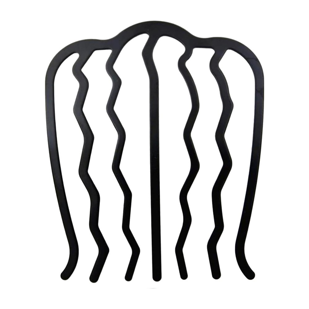 French Twist Comb - Hair Accessories, Portable Hair , 3.07 x 2.55 Inch U-shaped Fine Hair Side Combs for Women, Metal Hair Combs, French Twist Hair Tool, Fine/Thick Hair, High