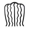 French Twist Comb - Hair Accessories, Portable Hair , 3.07 x 2.55 Inch U-shaped Fine Hair Side Combs for Women, Metal Hair Combs, French Twist Hair Tool, Fine/Thick Hair, High view 1