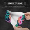 Beautiful Plants Floral Tissue Box Cover, Facial Tissue Holder, Decorative Napkin Dispenser Organizer for Car, Home, Office Accessories view 3