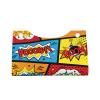 Boom Comic Words Tissue Box Cover, PVC Leather Tissue Box Holder, Stylish Tissue Box Organizer for Home, Car, Hotel, Office view 2