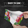 Christmas Cute Owl and Jingling Bells Tissue Box Cover, PVC Leather Tissue Box Holder Napkins Box Covers for Home/Office/Car Decoration view 3