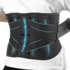 6xigouma Lower Back Brace for Back Pain Relief, Breathable Lower Back Support for Men and Women, Adjustable Lumbar Support Belt with 7 Bars for view 1