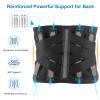 6xigouma Lower Back Brace for Back Pain Relief, Breathable Lower Back Support for Men and Women, Adjustable Lumbar Support Belt with 7 Bars for view 3