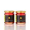 Caravella Fine Food - Tasting set x2 -Acacia Honey & Hot Chilli 250 gr - Caravella Gourmet collection -100% italian - pure flavored honey - perfect for cheese plate view 1