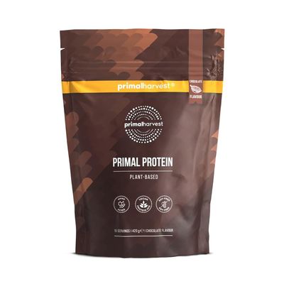 Primal Harvest Primal Protein Vegan Powder 20g Plant-Based Protein from fava Bean, Chickpea & Rice. Chocolate Flavour, Gluten-Free, Dairy-Free, Made in DE (1 Bag (15 Servings), Chocolate)