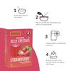 Bakers Strawberry Flavour Jelly Crystals, Tropical & Smooth Instant Premix Dessert - 100g (Pack Of 3) view 4
