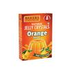 Bakers Orange Flavour Jelly Crystals, Tropical & Smooth Instant Premix Dessert - 100g (Pack Of 3) view 1