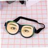 Hoement 2pcs Funny Glasses Eyeshade for Sleeping Spoof Stereoscopic Eye Mask for Trip Home Travel Eye Printing Design Sleeping Eyeshade view 3