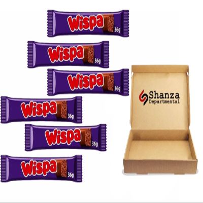 Chocolate Bar Bundle With Wispa Chocolate Bar 36g (Pack Of 6)