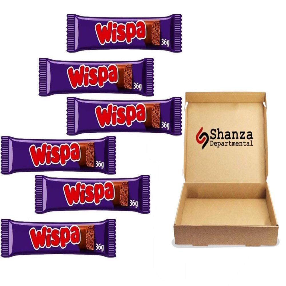 Chocolate Bar Bundle With Wispa Chocolate Bar 36g (Pack Of 6)