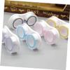 BCOATH Lense Container Lense Case Portable Leak-Proof Dual Storage Box for Contact Lenses Plastic Lens Holder Keeps Lenses Clean for Bags Or Cabinet Use view 4