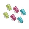 Anneome 6pcs Wall Mounted Toothbrush Cover Suction Cup Protective Caps for Bathroom and Kitchen Random Color view 1