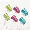 Anneome 6pcs Wall Mounted Toothbrush Cover Suction Cup Protective Caps for Bathroom and Kitchen Random Color view 4
