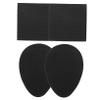 Healvian 20pcs Slip Foot Pad Front Shoe Cushion for High Heel Shoes for Women Forefoot Comfort Made of Rubber Material view 1