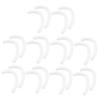 Hoement 10pairs Professional Mask Ear Hook Relief Ear Pain Material Suitable for Masks view 1