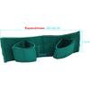 CCYENG Reusable Foot Wheelchair Safety Belt Leg Restraint Strap Cotton Adjustable Wheelchair Footrest Leg Fixing Belt Universal Size,Green view 2