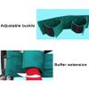 CCYENG Reusable Foot Wheelchair Safety Belt Leg Restraint Strap Cotton Adjustable Wheelchair Footrest Leg Fixing Belt Universal Size,Green view 3