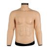 XRSMOU Silicone Chest Muscle Suit, Artificial Simulation Muscle, Realistic Silicone Muscle Vest, Fake Chest,for Role-playing Masquerade Costumes view 1